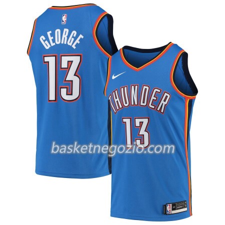 Canotte Uomo Oklahoma City Thunder Paul George 13 2019-20 Nike Icon Edition Swingman
